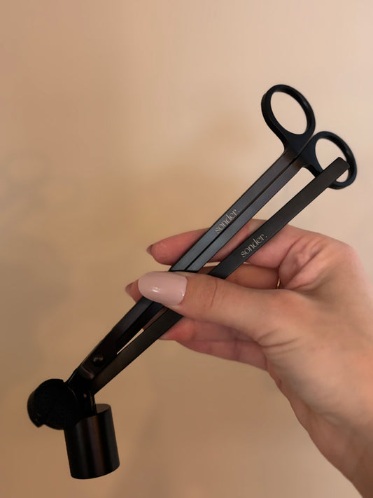 Wick Trimmer & Snuffer Set